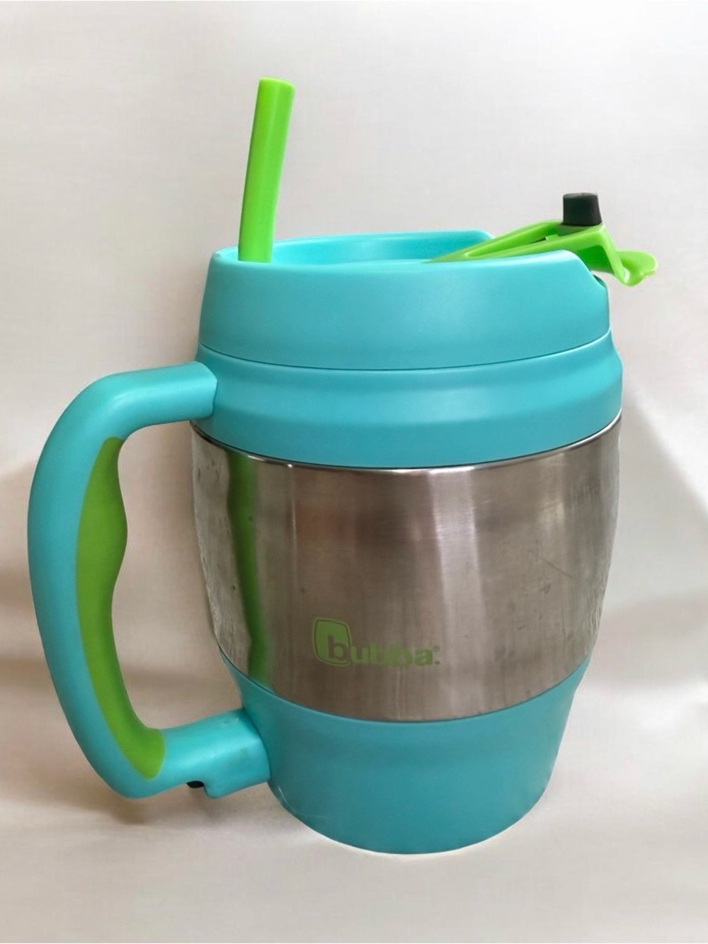 Bubba Keg Insulated Travel Mug Thermos - 52 oz - Aqua Teal Blue Stainless Steel
